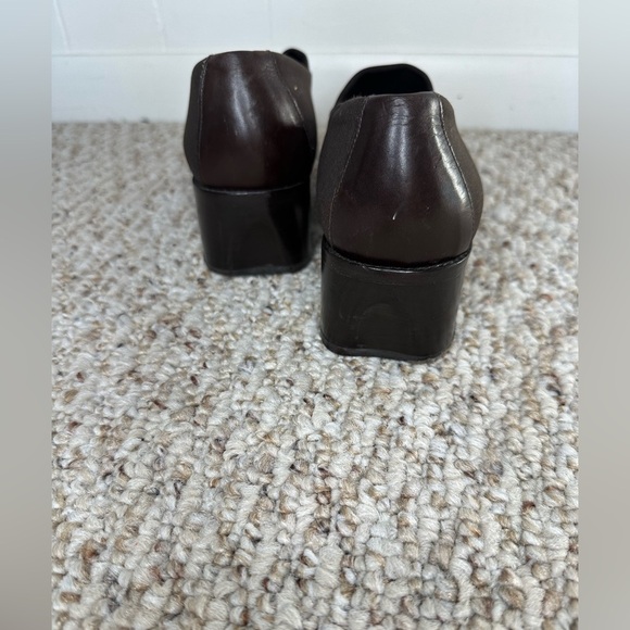 Donald Pliner AAA Black Silk Elastic Black Calf shoe - Picture 3 of 6